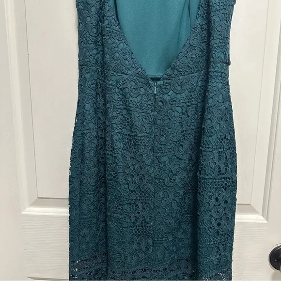 Two Sisters The Label Mesina Emerald Green Lace High Lo Mermaid Dress Size 8