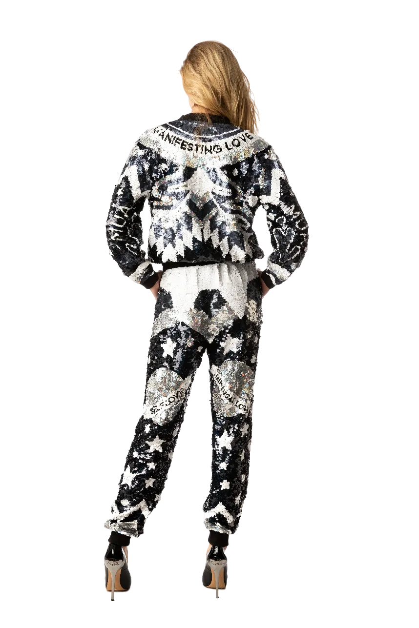 Universal Love Sequin Runner Pant