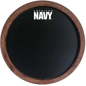 US Navy: Chalkboard "Faux" Barrel Top Sign