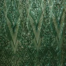 V Neck Sequin Mermaid Gown