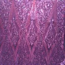 V Neck Sequin Mermaid Gown