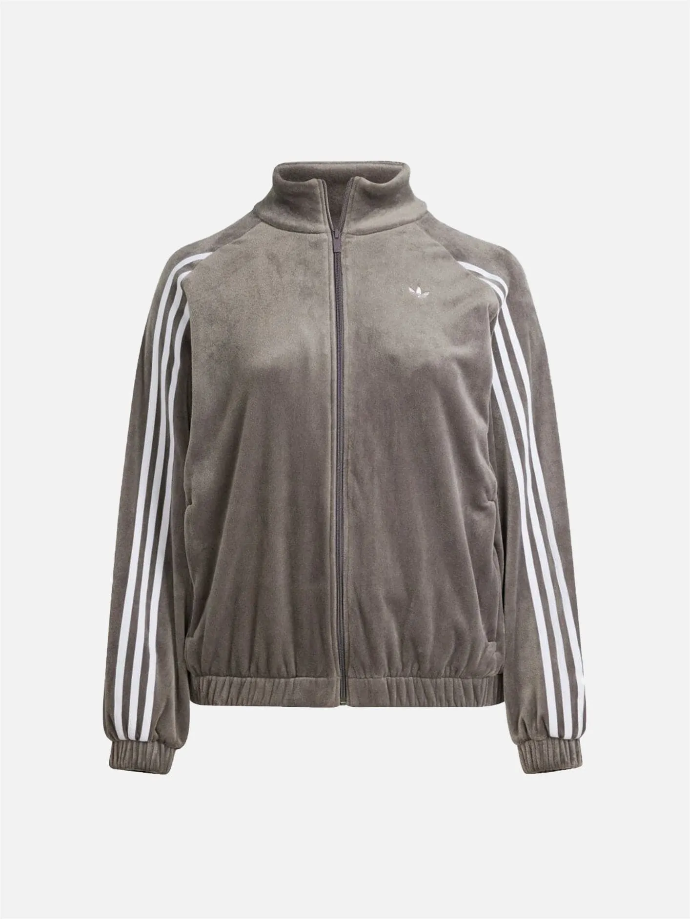 Velvet Track Top "Charcoal"