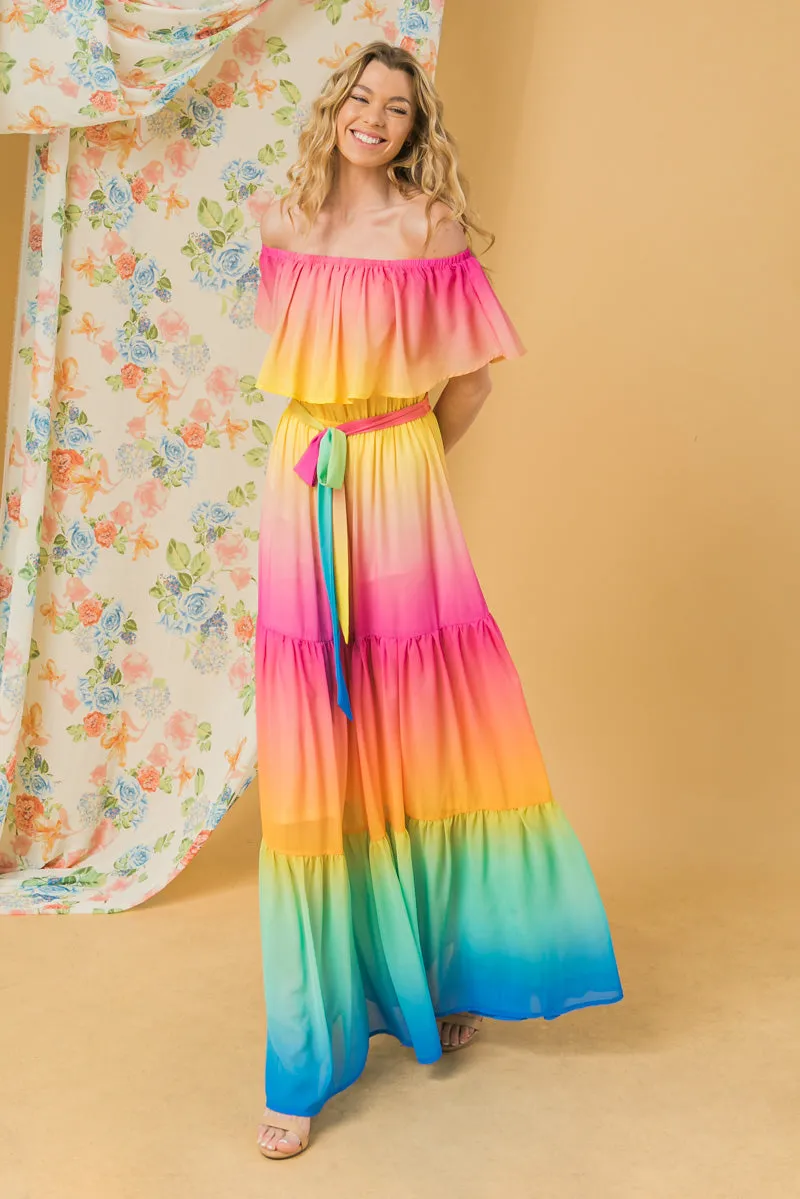 Vibrant Multicolor Maxi