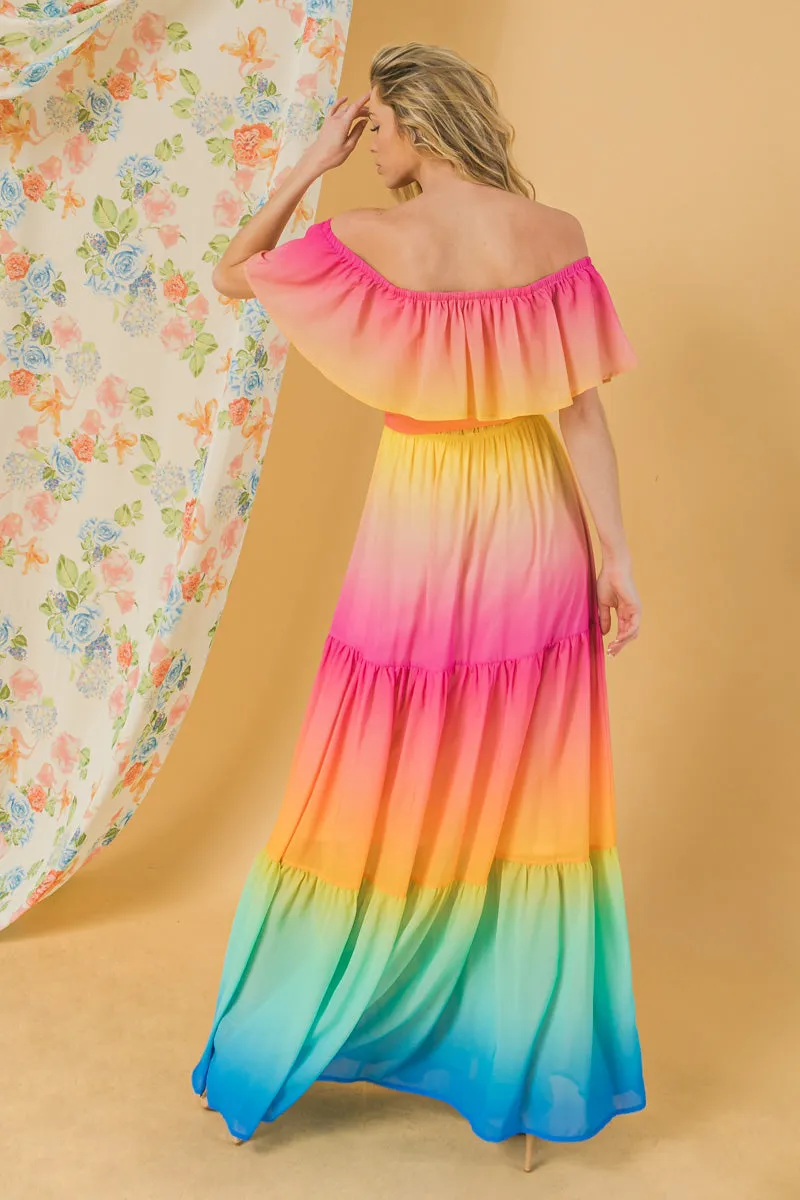 Vibrant Multicolor Maxi