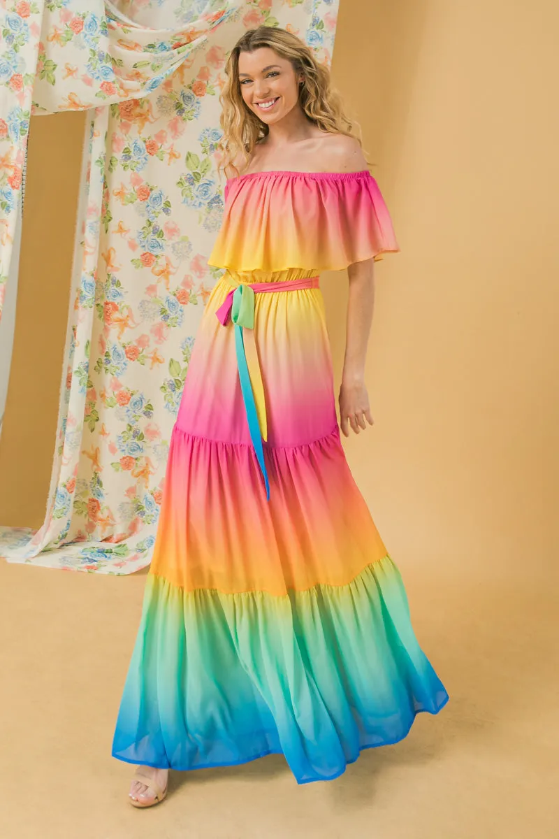 Vibrant Multicolor Maxi