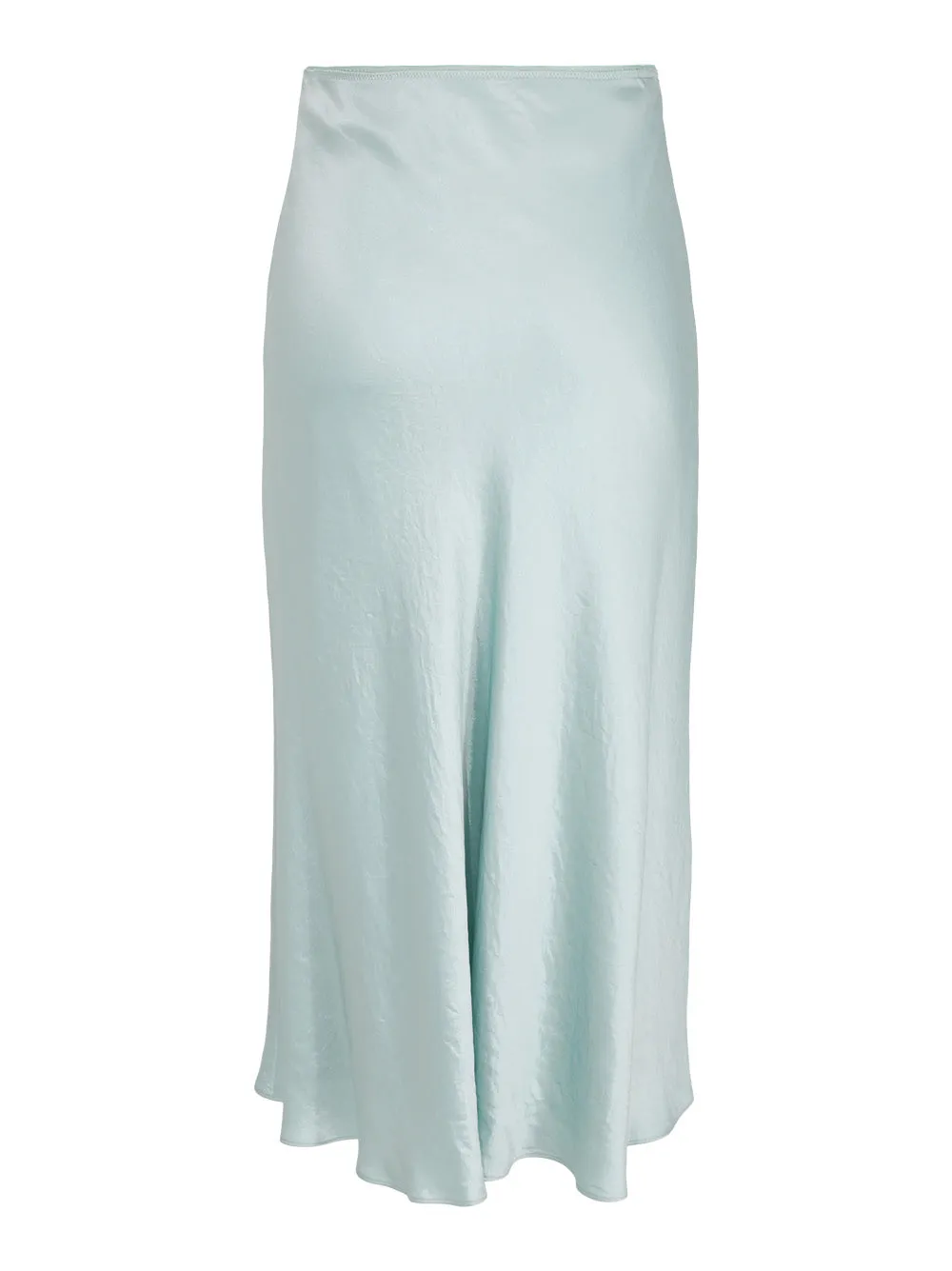 Vince Slip Skirt w/ Lingerie Elastic in Aqua Mineral