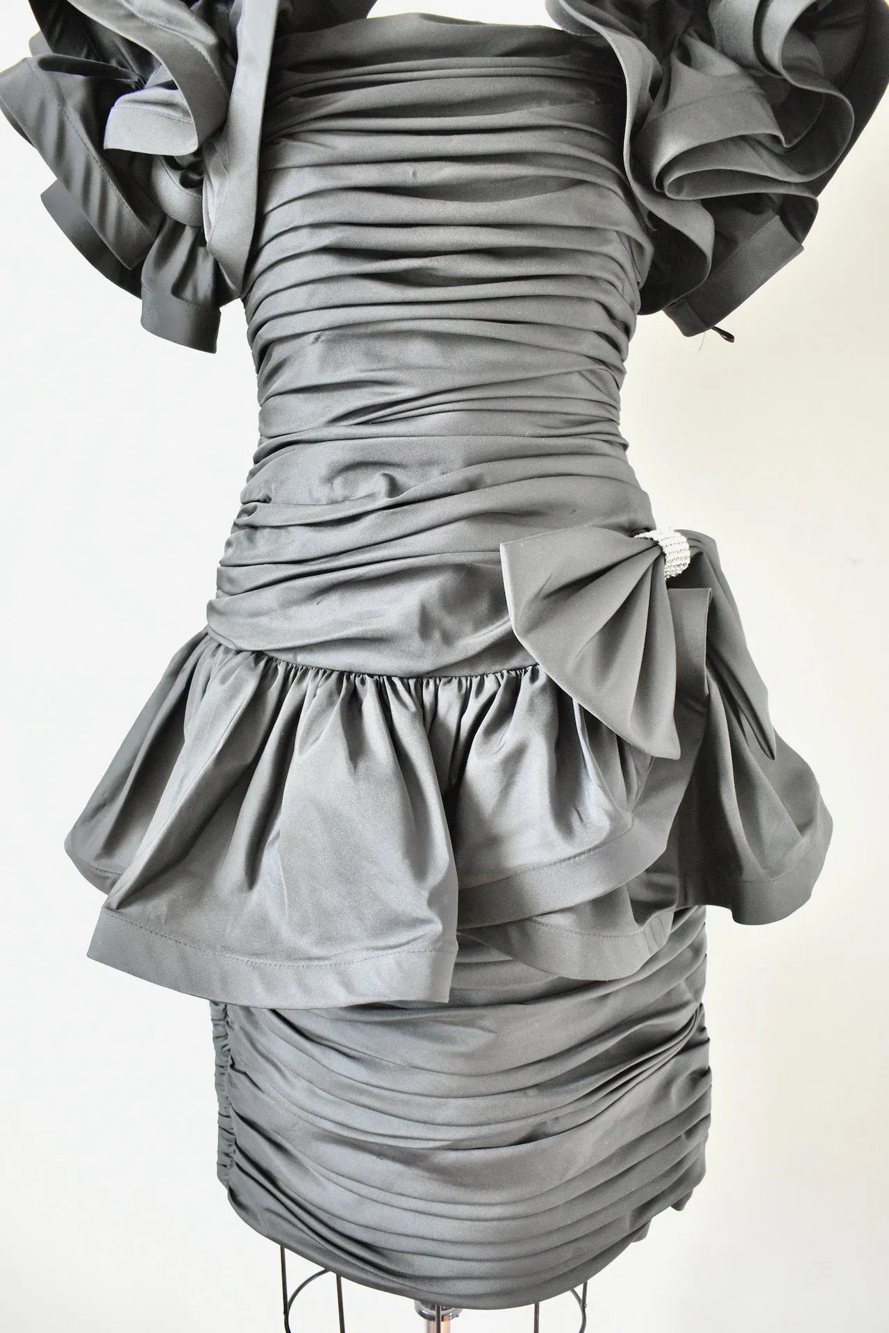 Vintage 1980s Little Black Dress By Julie Duroche