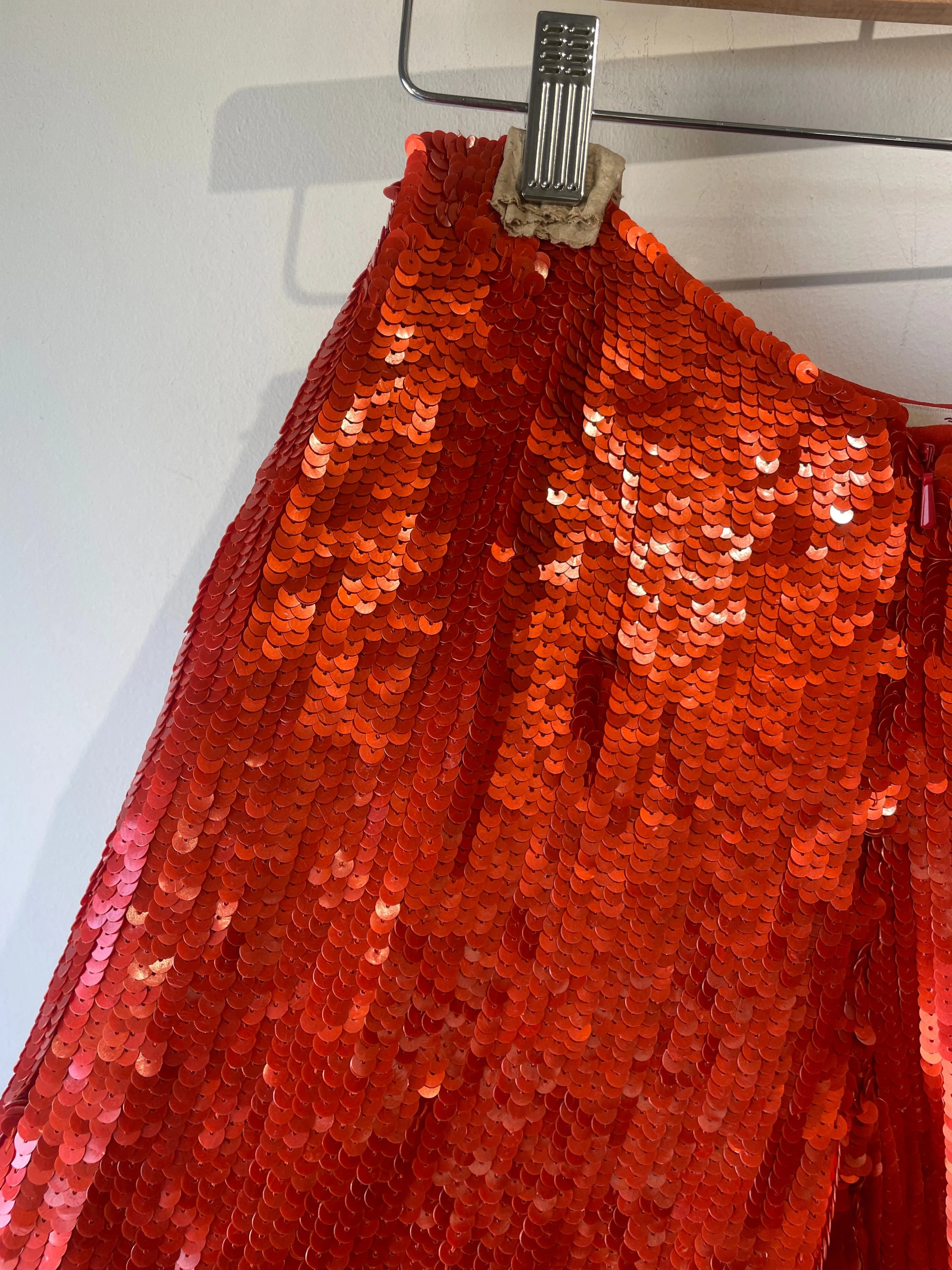Vintage Regina Rubens Orange Sequin Pants