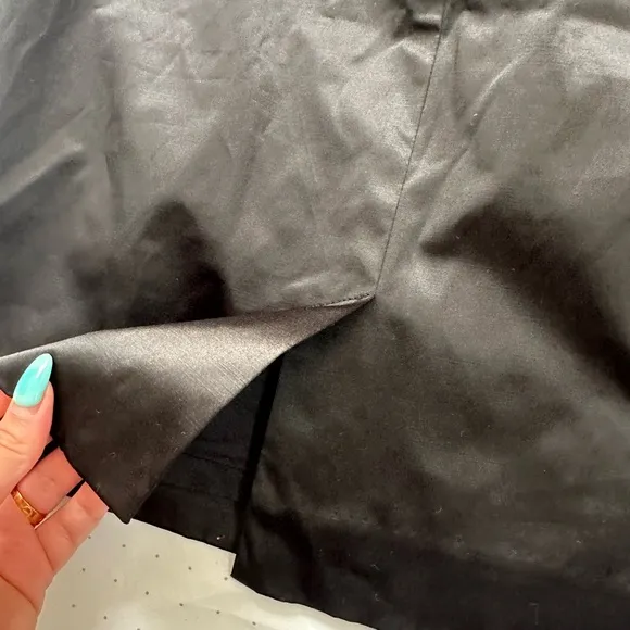 VINTAGE SATIN BEBE SKIRT