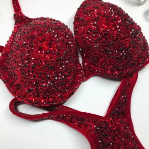 Wellness / Bra Top / RED Red Velvet