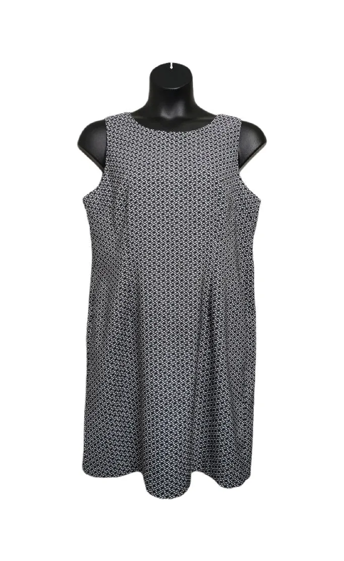 WOMENS PLUS SIZE 16 - MARIO SERANI, Fitted Sleeveless Dress EUC B56