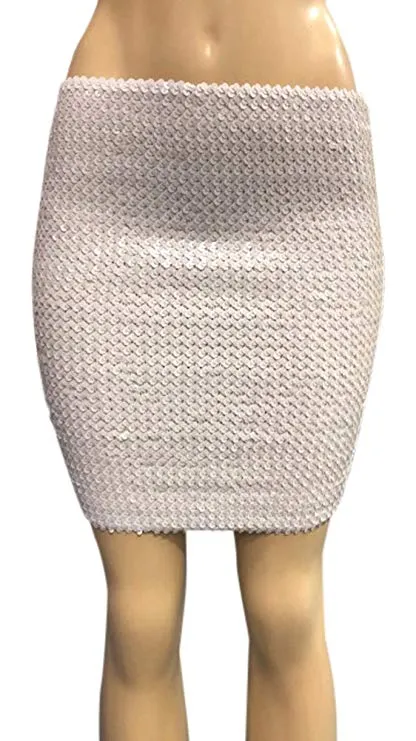 Women's Sequin Mini Skirt
