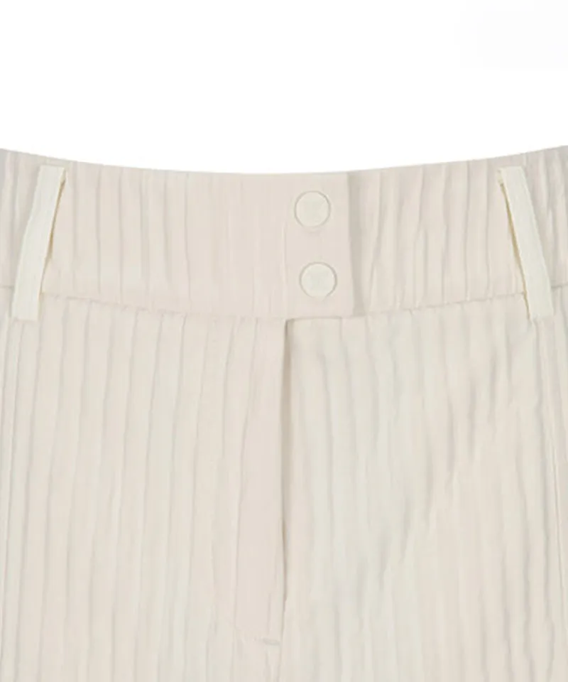 Women's Set-Up Half Pants - Ivory