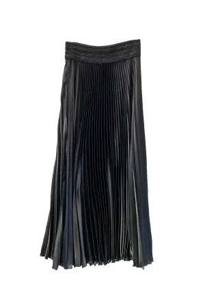 Woven Satin Skirt