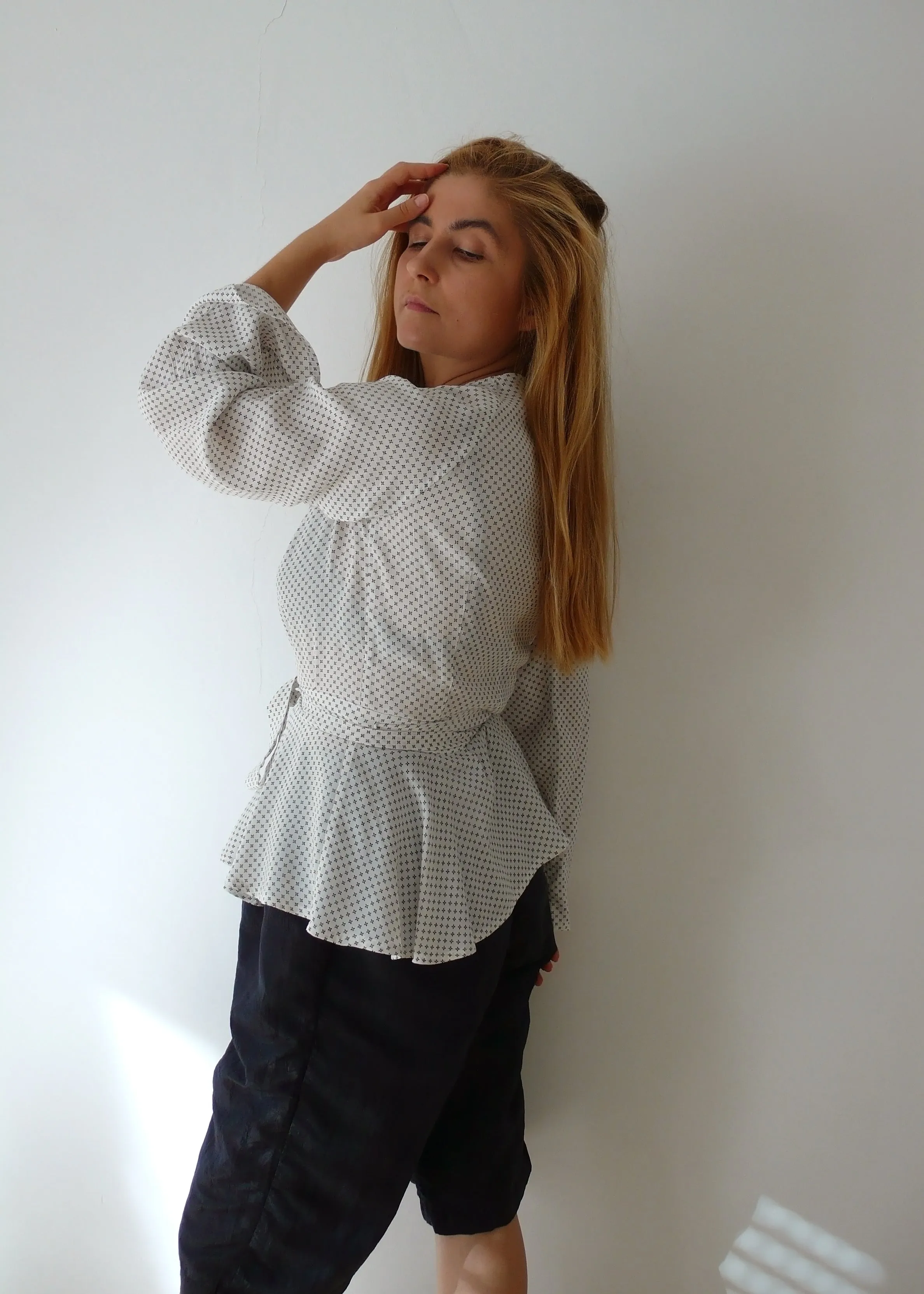 Wrap Blouse and Dress Sewing Pattern N.78