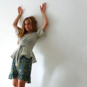 Wrap Blouse and Dress Sewing Pattern N.78