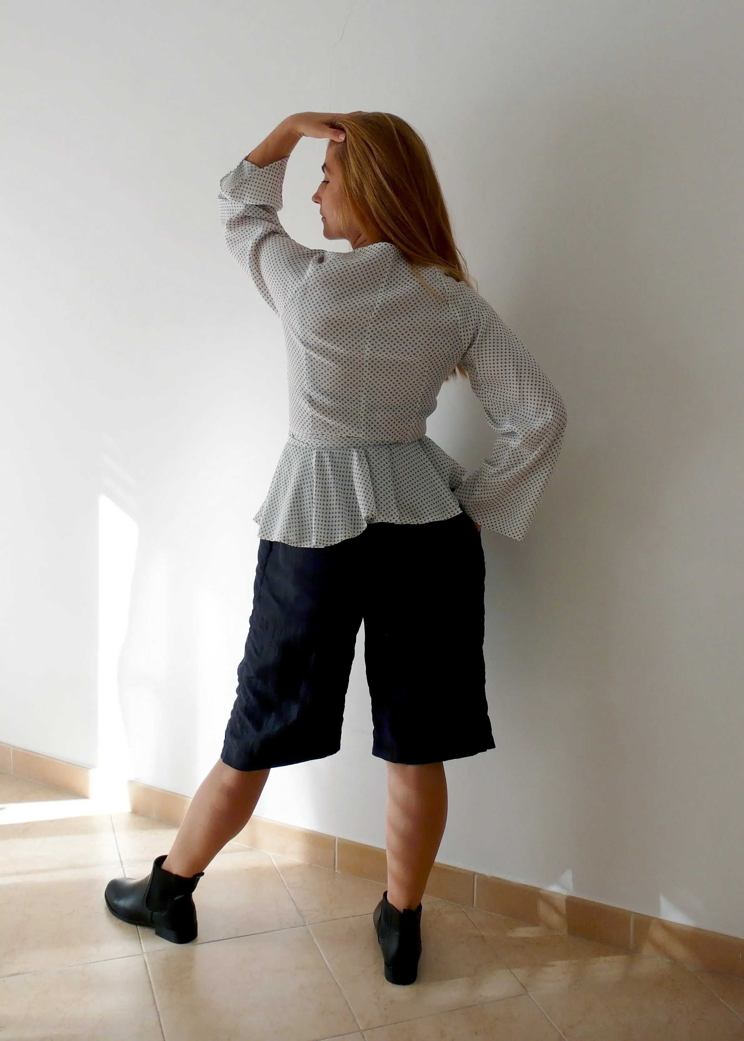 Wrap Blouse and Dress Sewing Pattern N.78
