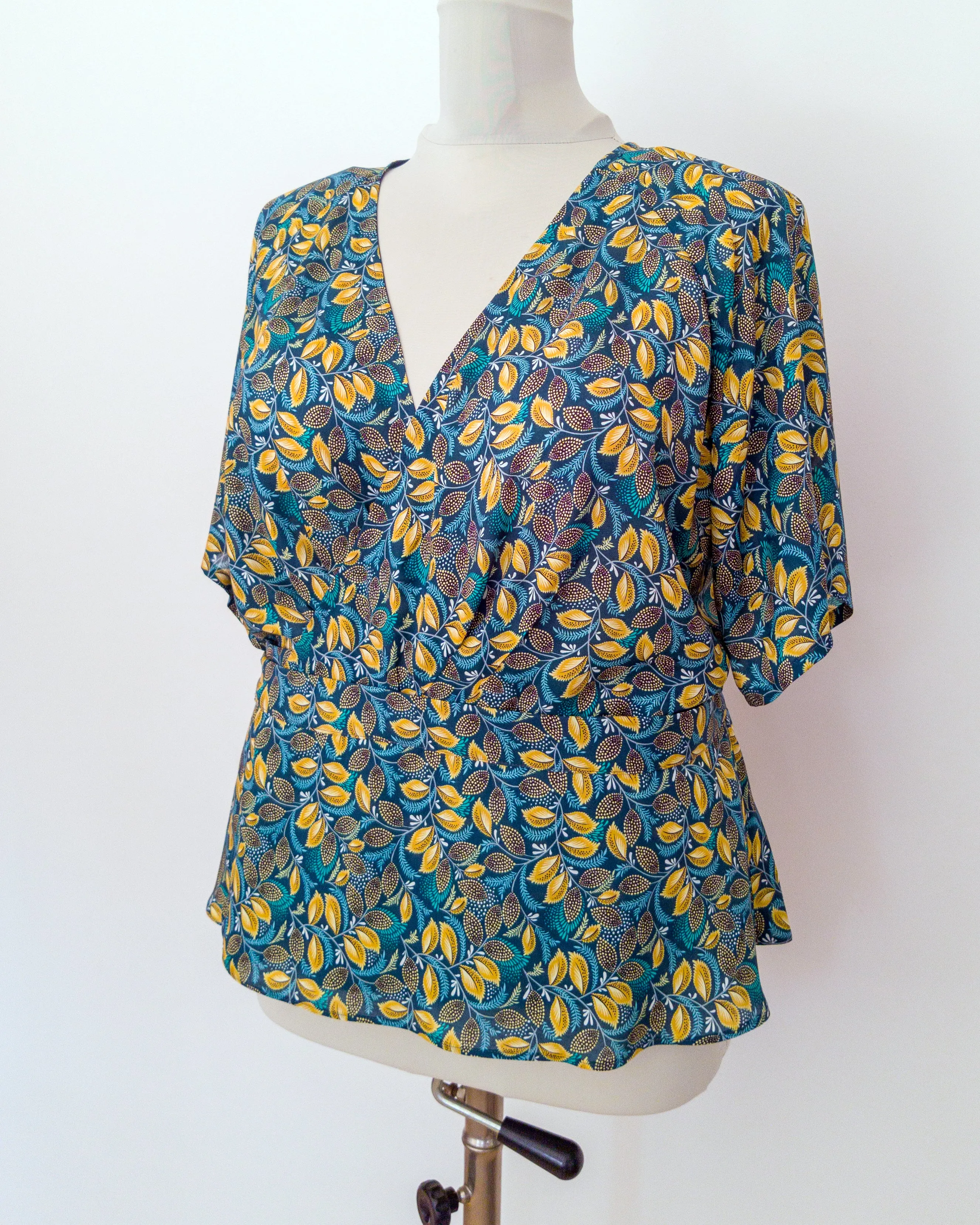 Wrap Blouse and Dress Sewing Pattern N.78