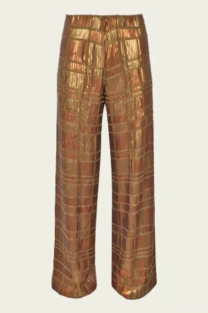 Zano Sequin Pant in Bronze