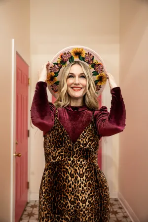 zelda velvet top in wine