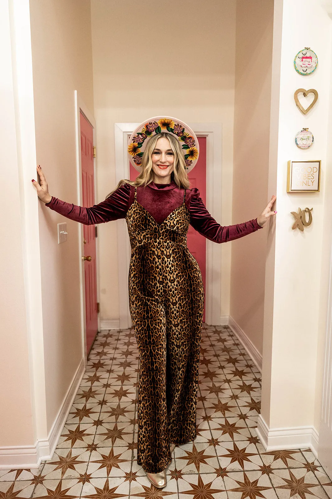 zelda velvet top in wine